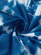 Vestido Midi Com Fenda Lateral E Estampa Tie Dye Resort